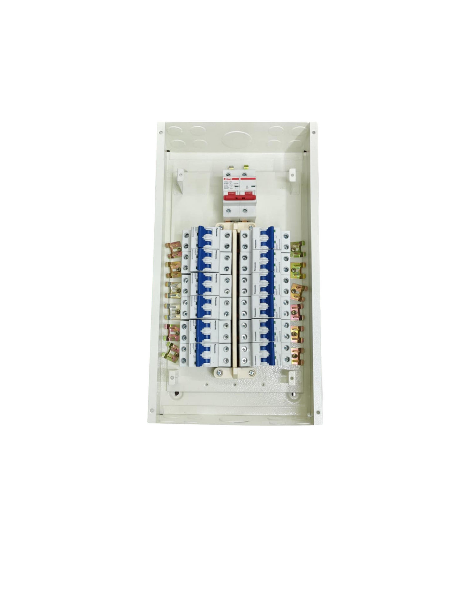 Panel Board 100A 2Pole Main Himel Miniature Circuit Breaker Metal with 12 Branches 2 Pole (Panasonic)