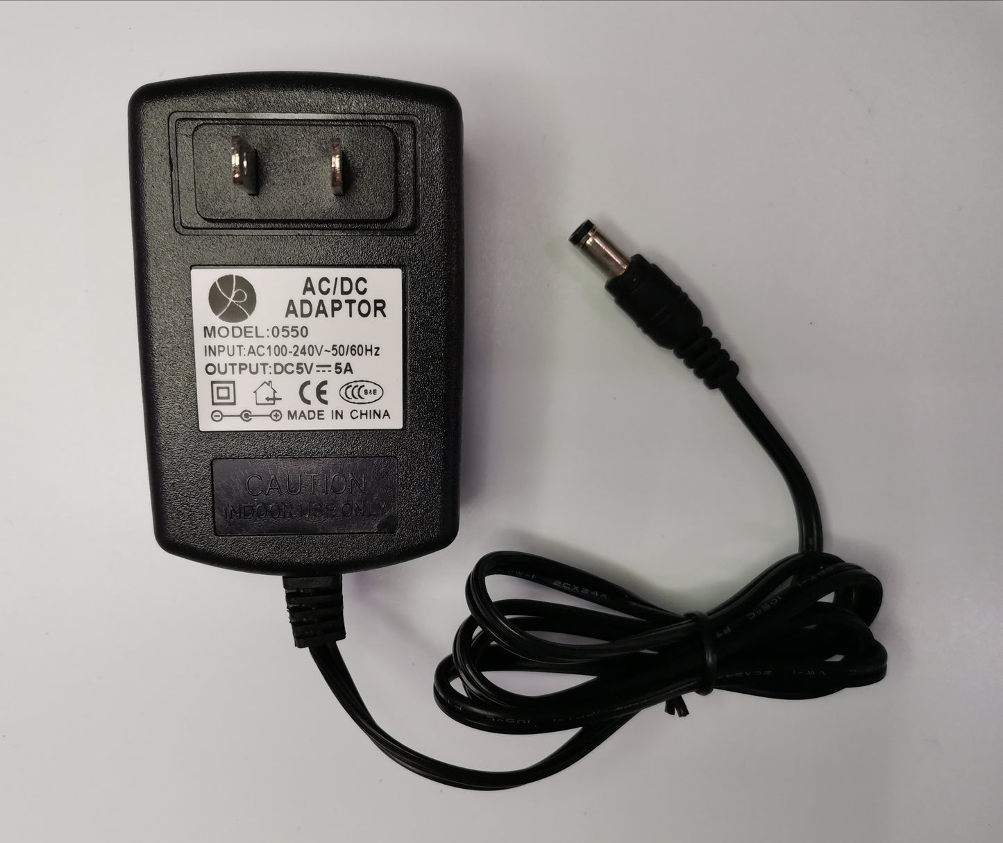 Grippes AC/DC Adaptor 5V 5A , Power Adaptor 5V DC 5A ( 5.5)