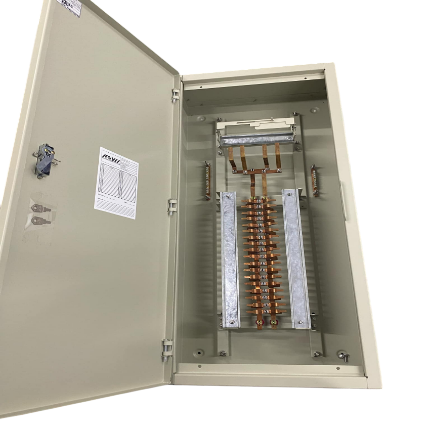 MTS Main 100A or 80A or 125A 2Pole Miniature Circuit Breaker with 18 Branches 2 Pole Miniature Circuit Breaker ( Himel) ( Breakers Included)