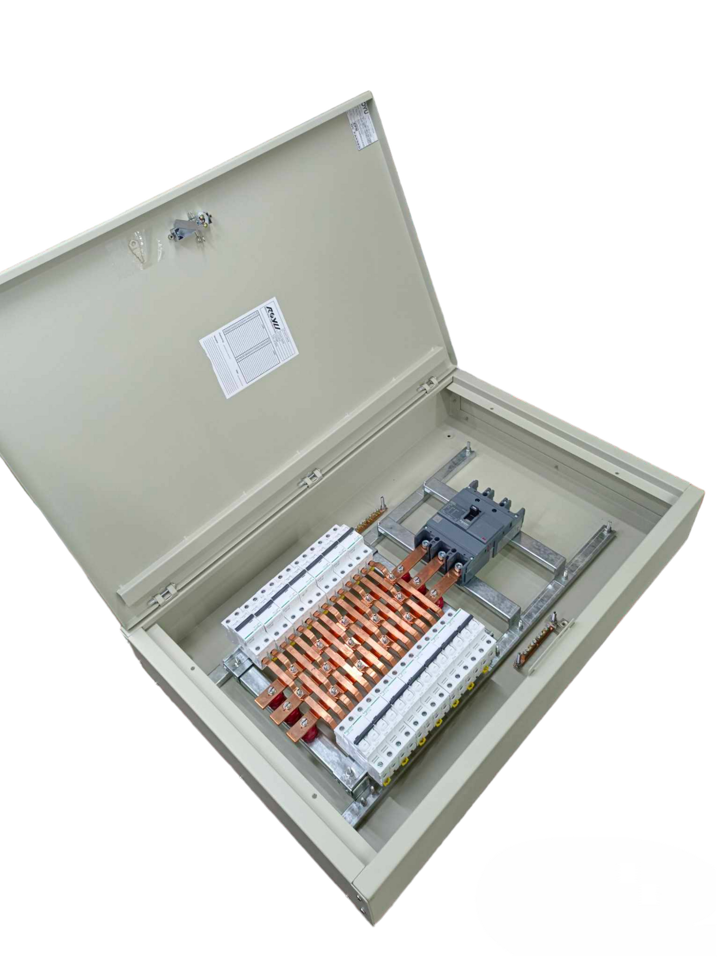 Panel Board 200A 3P EZC250F Main 3 Pole with 14 Branches 2 Pole Miniature Circuit Breaker ( Schneider) with Breakers