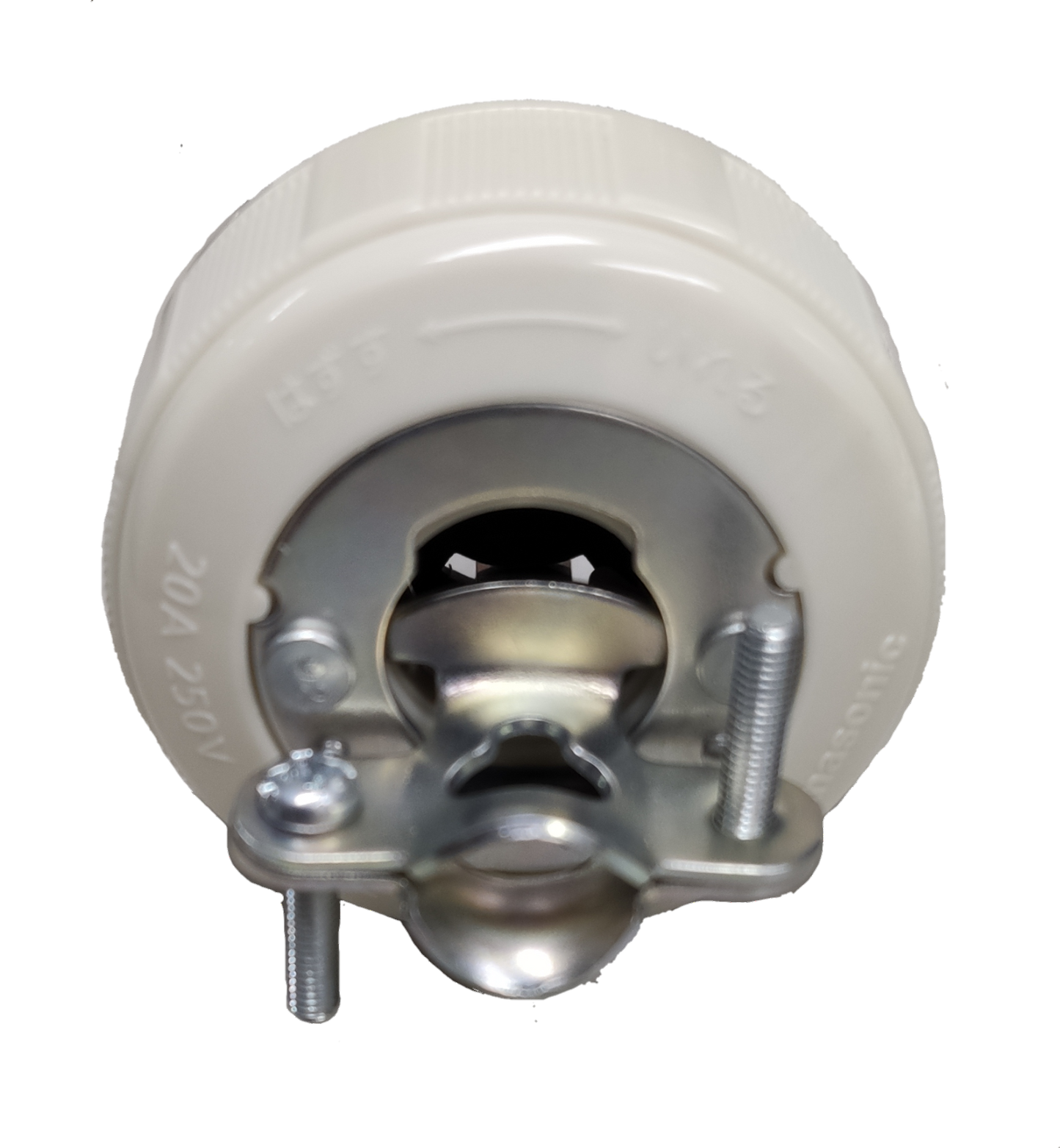 Panasonic 20A Twist Lock Plug 2P+E (3P) 250V (ML-3) WF6320, Twistlock Plug 20A 2P+E