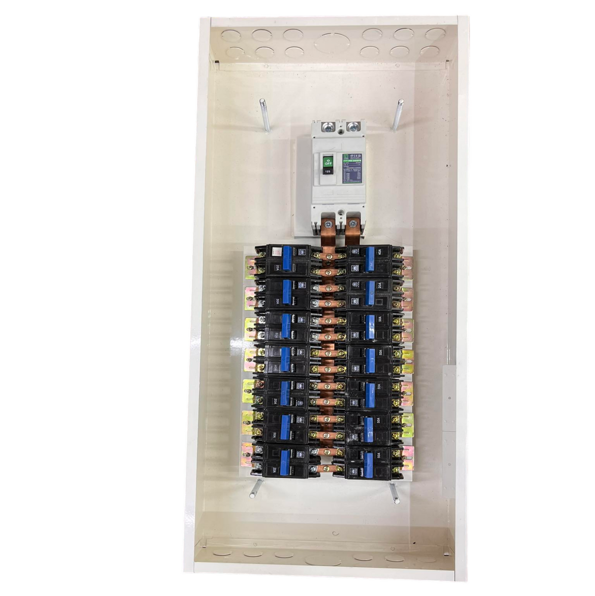 Koten & Taiyou Panel Board 200A 2 Pole Main 250SPS with 14 Branches 2 Pole Bolt On