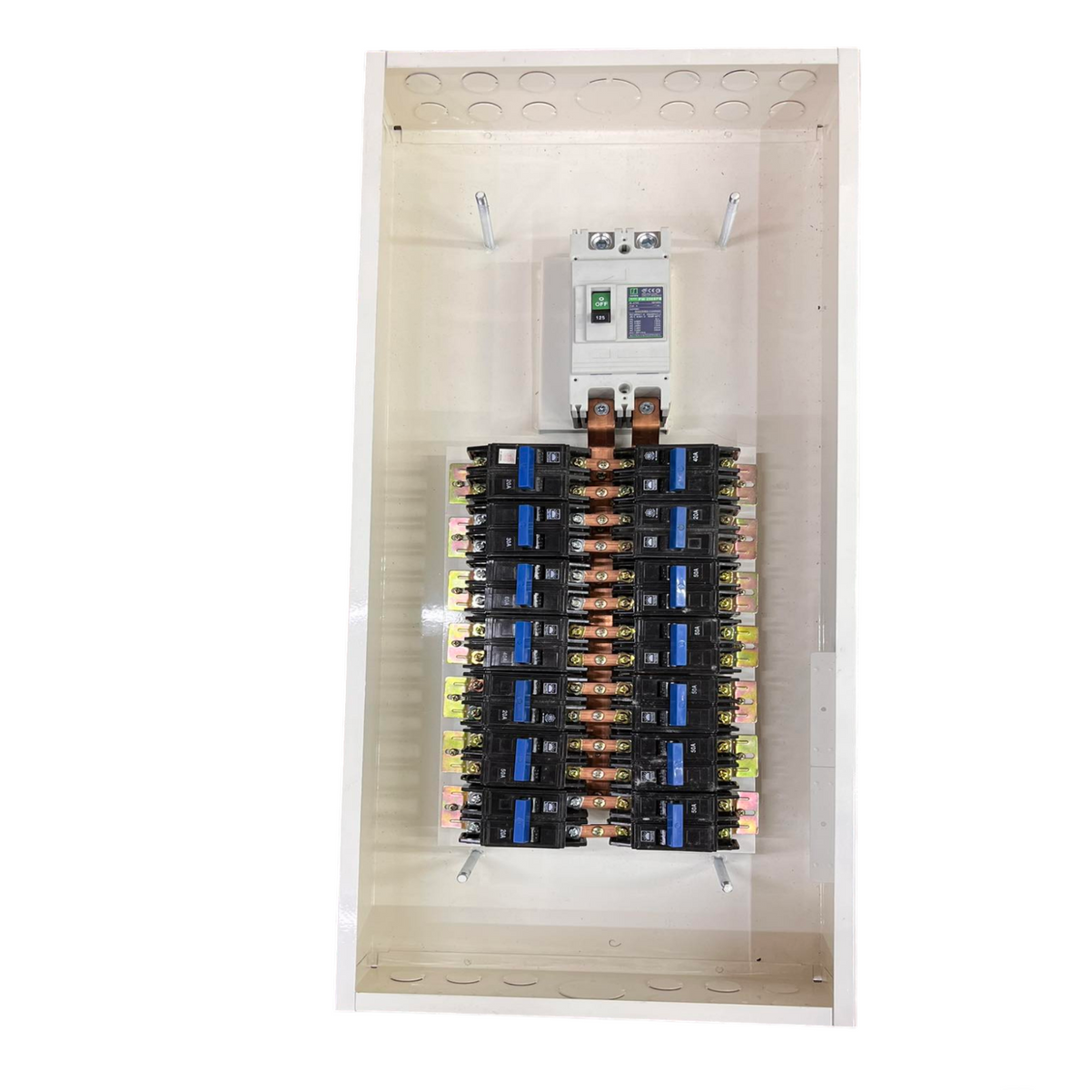 Koten & Taiyou Panel Board 250A 2 Pole Main 250SPS with 14 Branches 2 Pole Bolt On