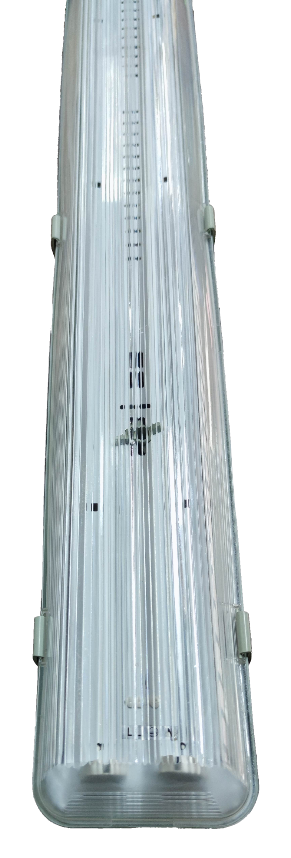 Opple 2x40W Weatherproof Fixture for LED Fluorescent Lamp Single Ended Fixture Only, 2x36W Fluorescent Fixture Weather Proof Fixture only for LED Fluorescent Lamp , 2x16W Weatherproof Housing, 2x18W Weatherproof Housing LED 1200mm