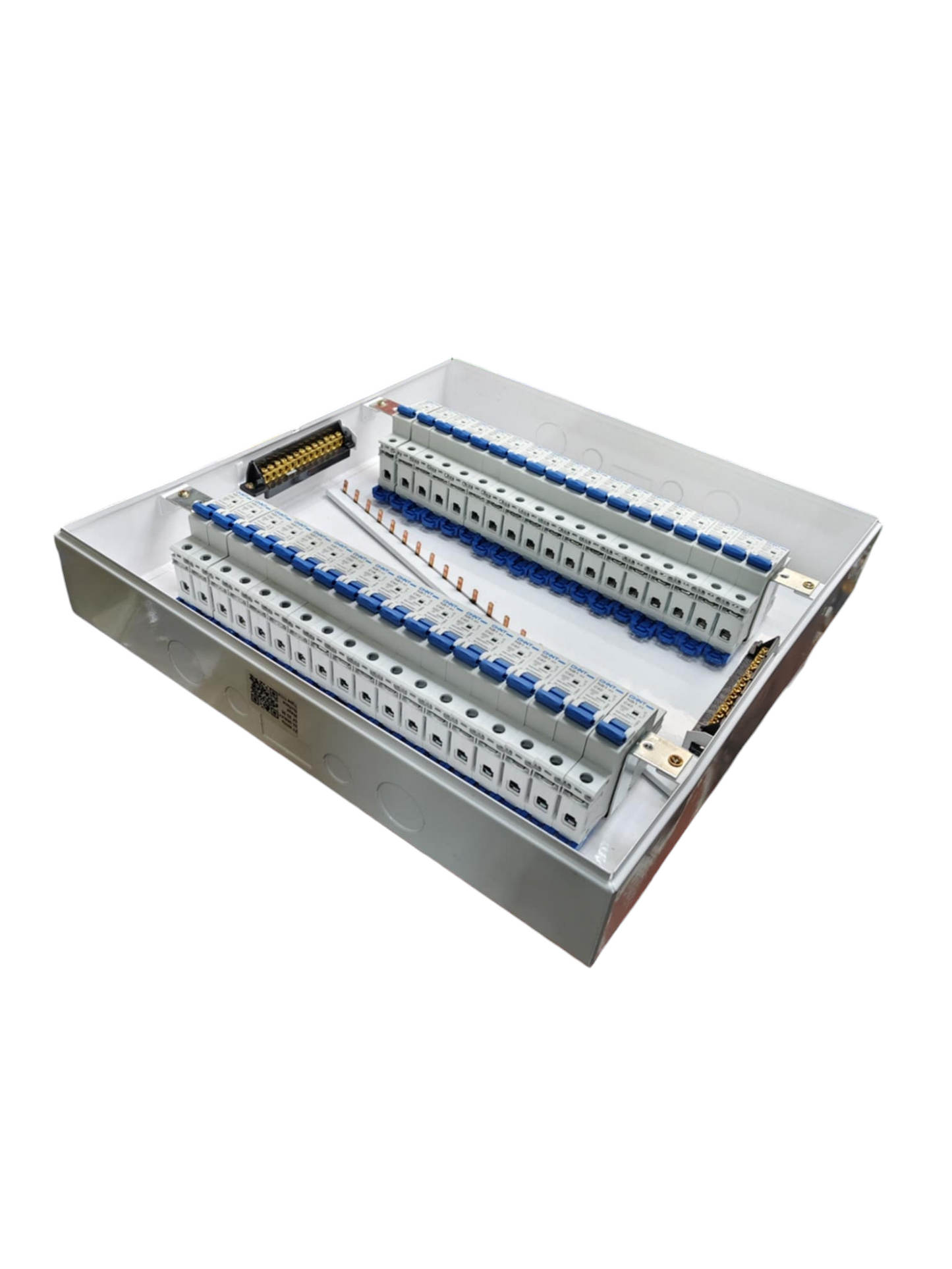 Panel Board 63A 1 Pole Main Miniature Circuit Breaker with 35 Branches NB1 Type 1 Pole Miniature Circuit Breaker 36 Ways Surface Type Panel Box ZY with 35 Bus Bar 1 Pole ( Chint Breakers)