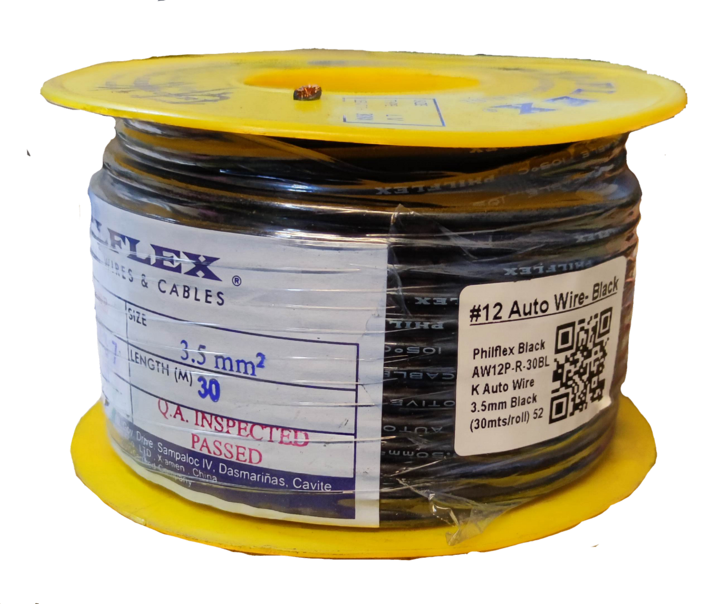 Philflex Autowire AWG 12 ( 3.5 mm), Automotive Wire #12 (3.5 mm) Green