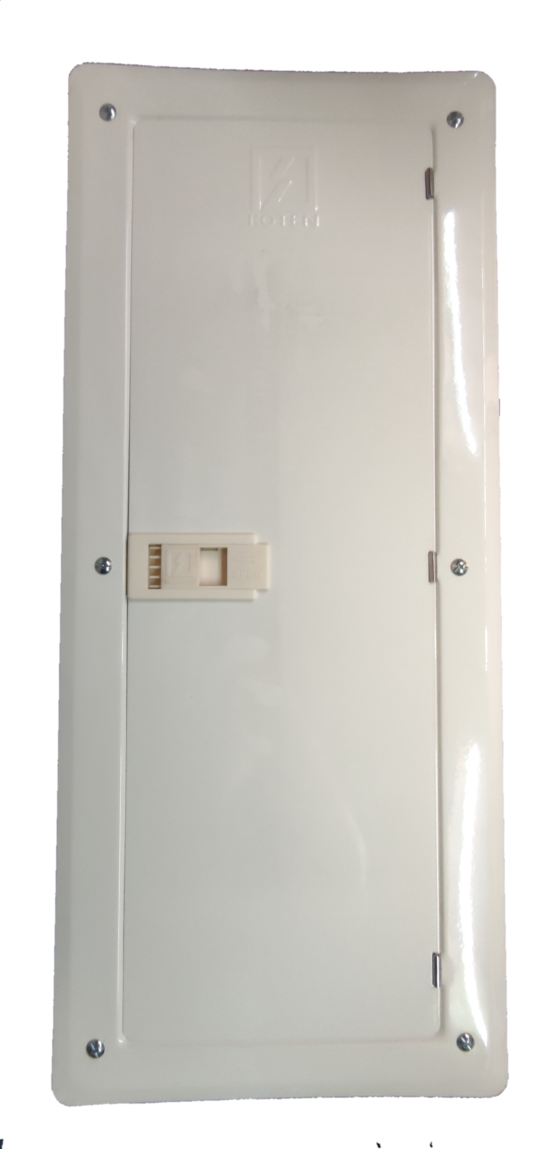 Panel Board 125A 2 Pole Main Himel Miniature Circuit Breaker 22 Branches 2 Pole Panasonic for Miniature 3 Modules Metal Base
