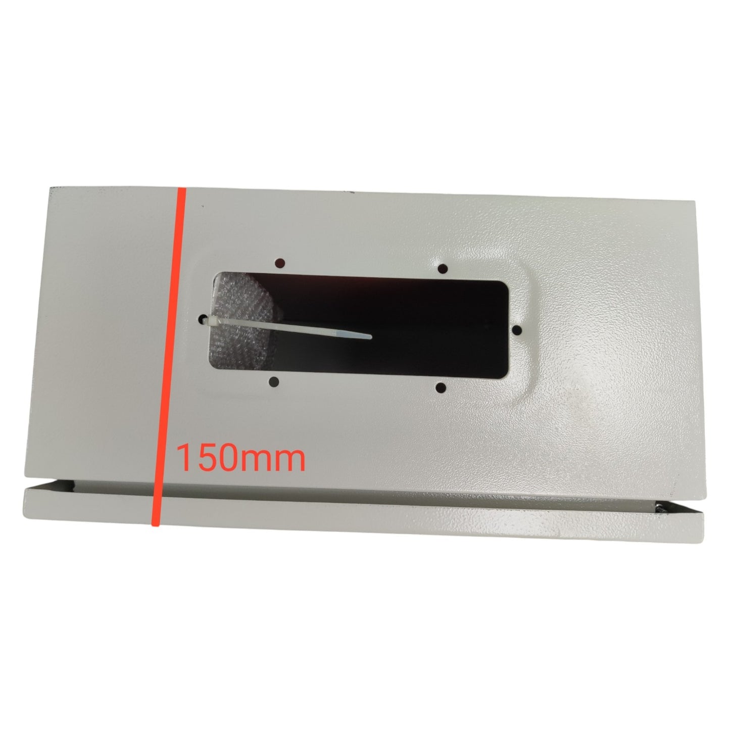 Grippes Control Box 300 x 250 x 150 mm Powder Coated Beige, Electrical Enclosure, Metal Enclosure, Steel Wall Box Metal Box