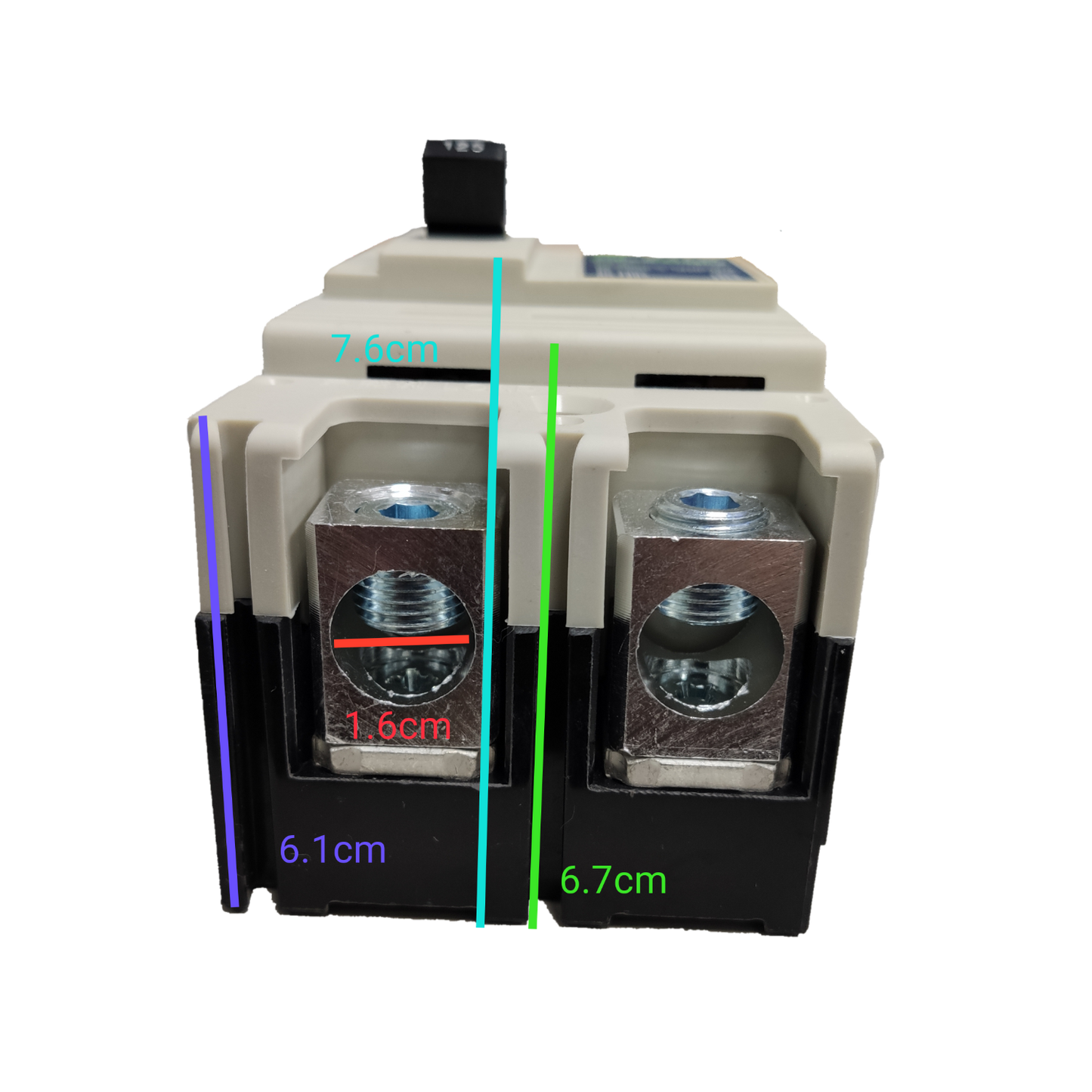 Koten 175A 2P 25KAIC 250V Molded Case Circuit Breaker Single Phase 2 Pole MCCB Industrial Circuit Breaker PW-250SPS175A2P