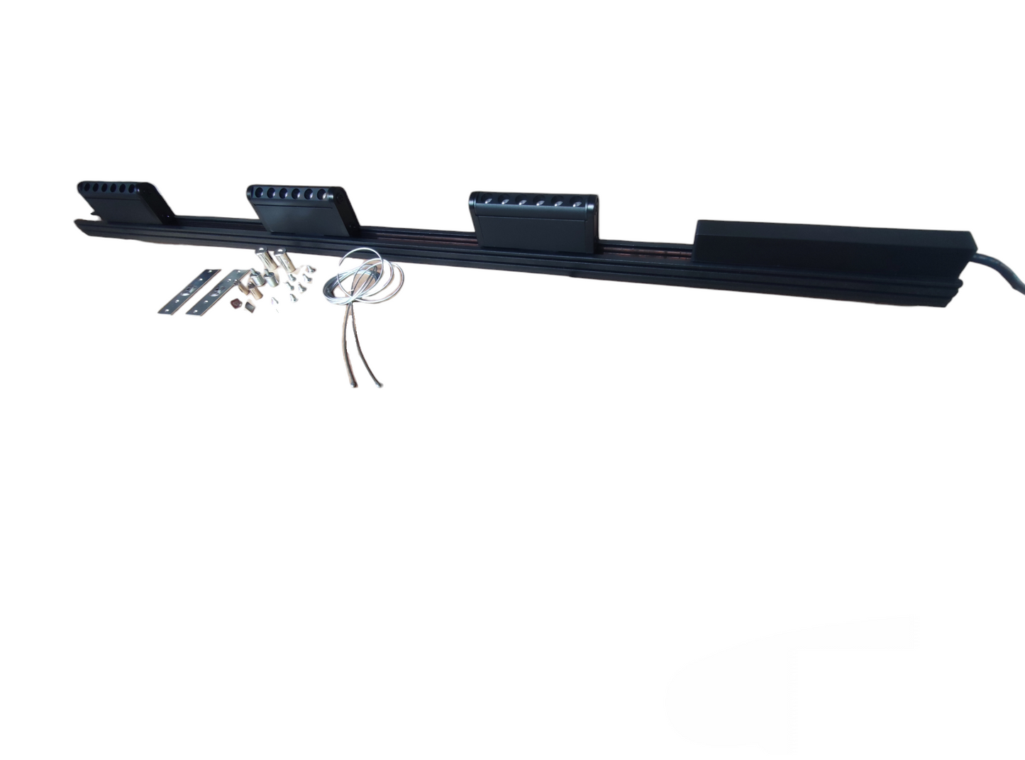 ILLUMIQ TERRA LED Magnetic Track Light 1 Meter 26mm with 3pcs 6W LED Rotary Grille Track Light 220V Cool White 4000K
