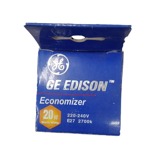 GE 20W CFL E27 220V 3U Economizer Warm White