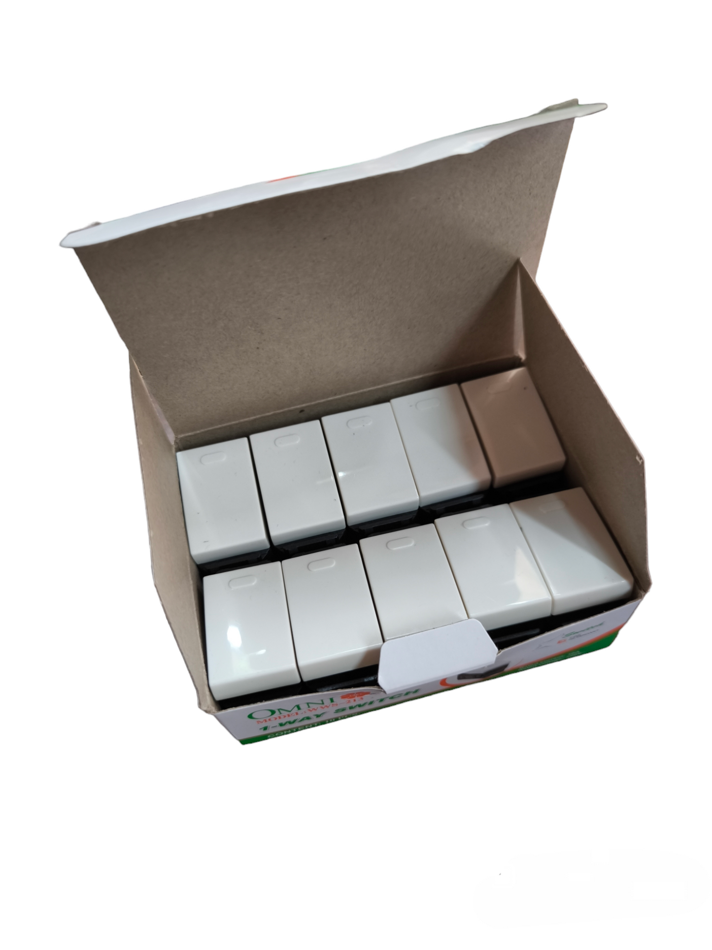 Omni 1 Way Switch Device 16A 250V Wide Series WWS-213 10Pcs