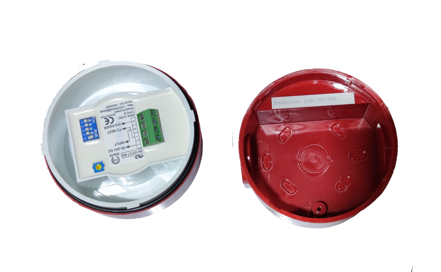 Horn Strobe Fire Alarm ( HORING LIH) AH-03127-BS , Warning Strobe Fire Alarm, Horn Siren