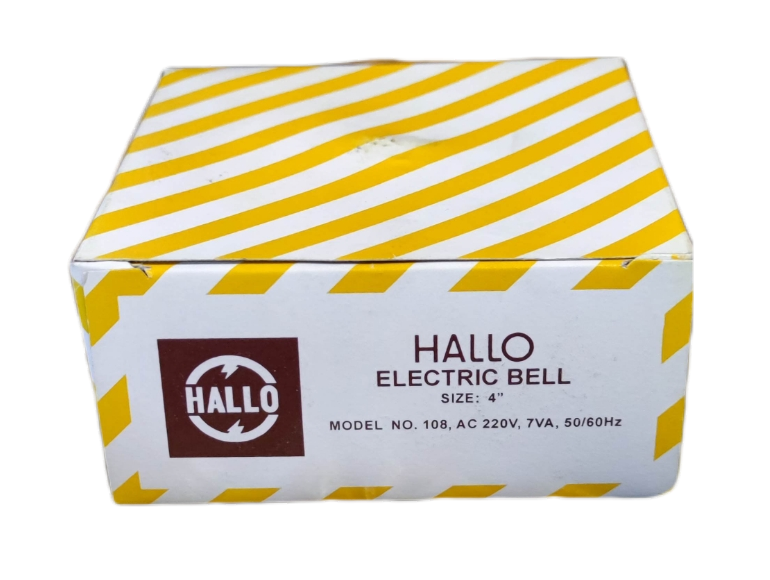 Hallo 4" Round Bell, Fire Alarm Bell 4" Japan, 4" Red Round Bell 100mm