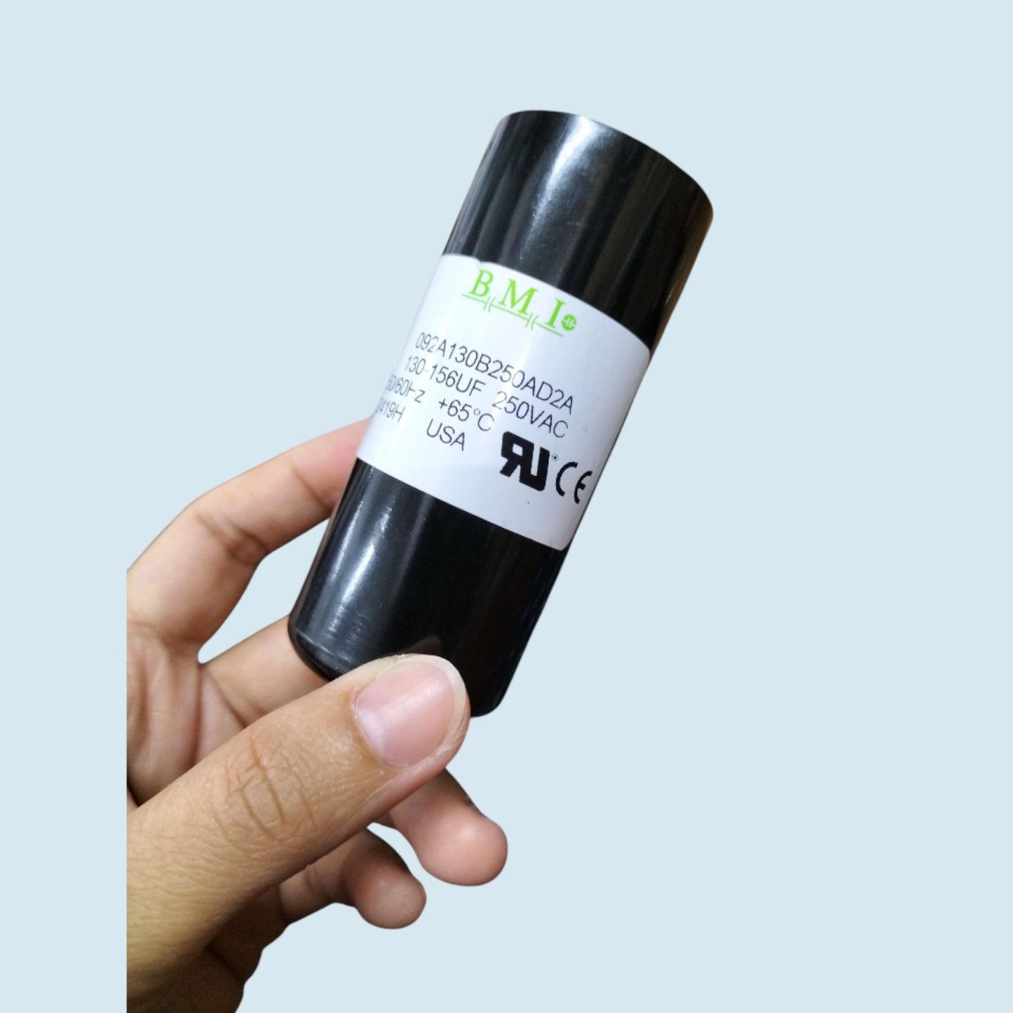 BMI Motor Starting Capacitor 130-156UF 250V, Capacitor 130-156MFD