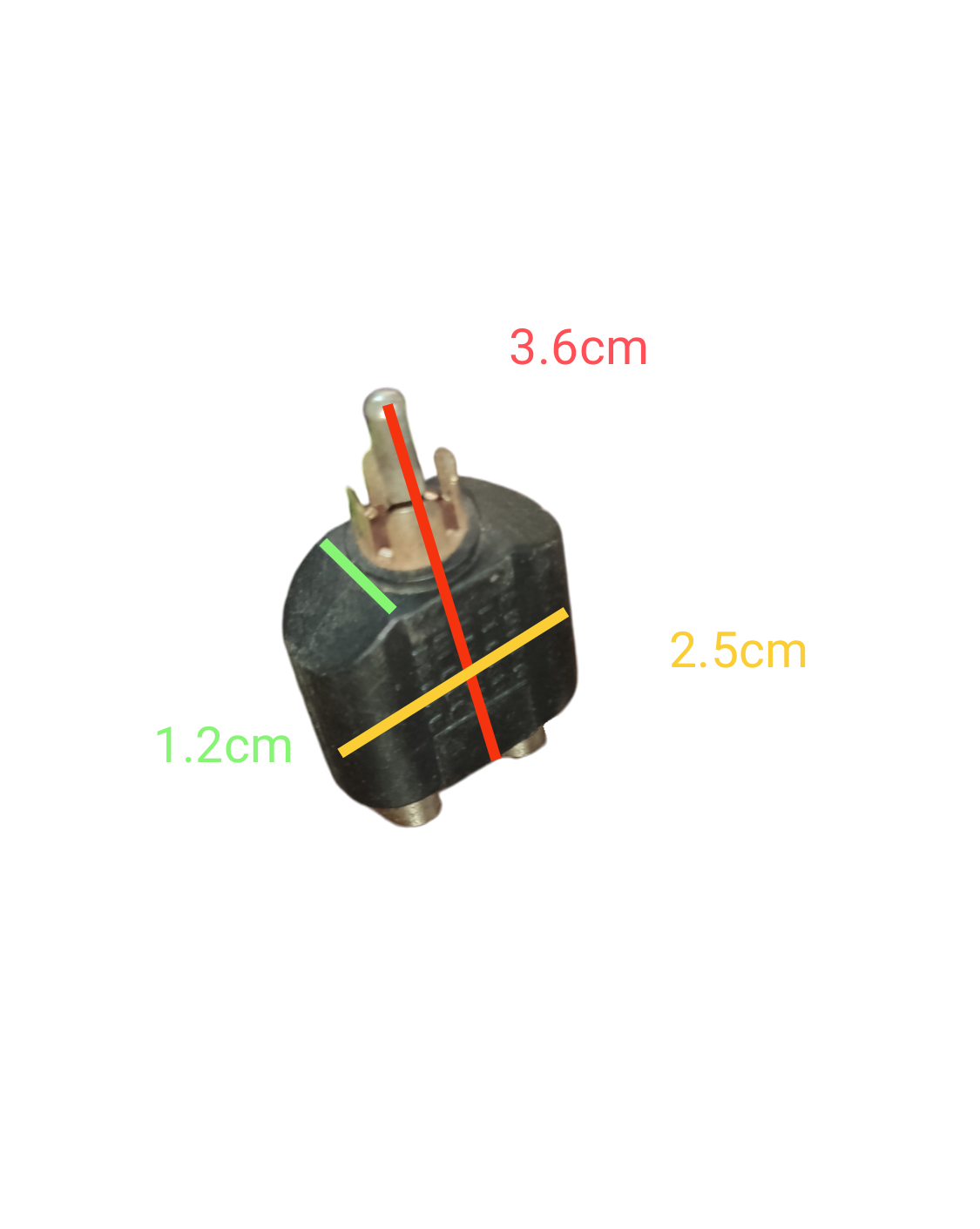 RCA Plug to 2 RCA Jack