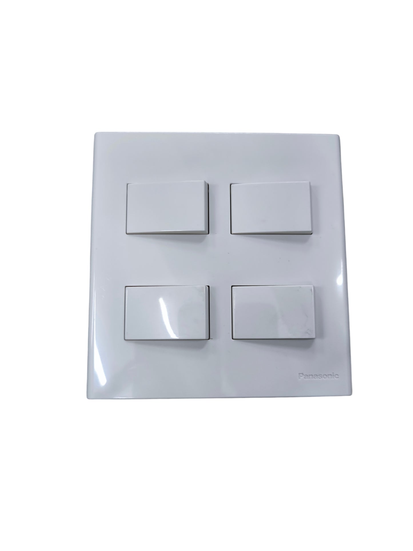 Panasonic 4 Gang 3 Way Switch 16A 250V with Series with Utility Box WEG6804+(4XWEG5002K-5)+Utility Box