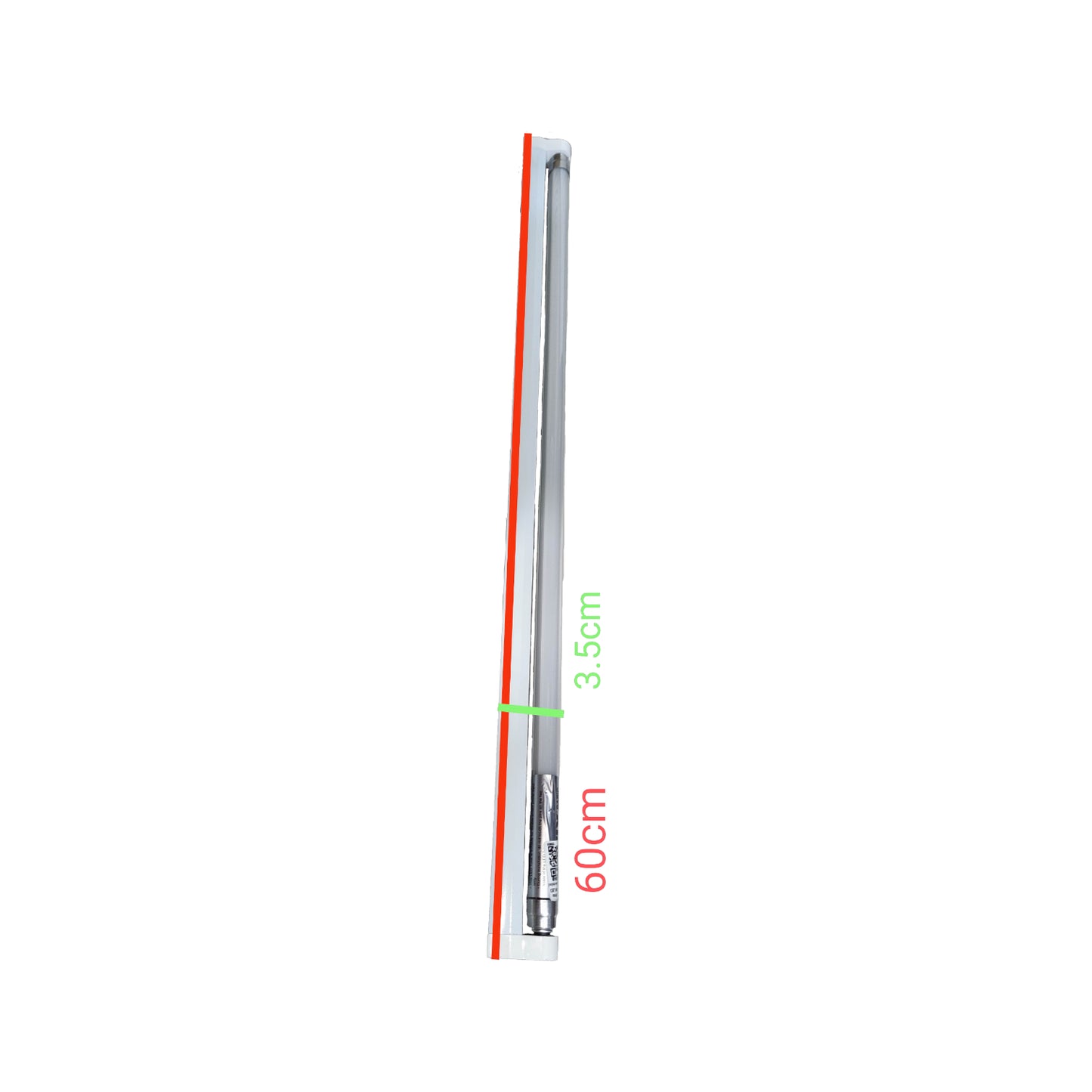 Firefly 600mm 8W T5 LED Fluorescent Tube with energy-efficient design for bright illumination