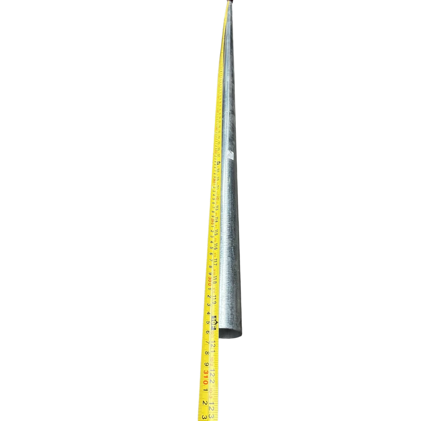 Mayer 63mm RSC electrical pipe with a measurement tape for accurate sizing in installations