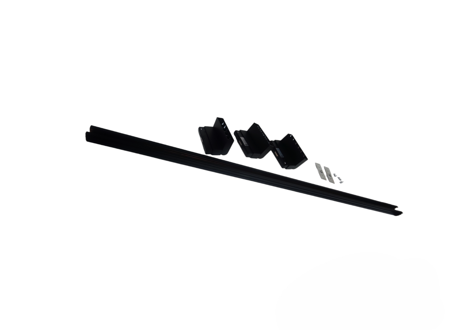 ILLUMIQ TERRA Magnetic Track Light 1 Meter 26mm with 3pcs 6W LED Foldable Grille Track Light Warm White 3000K 220V