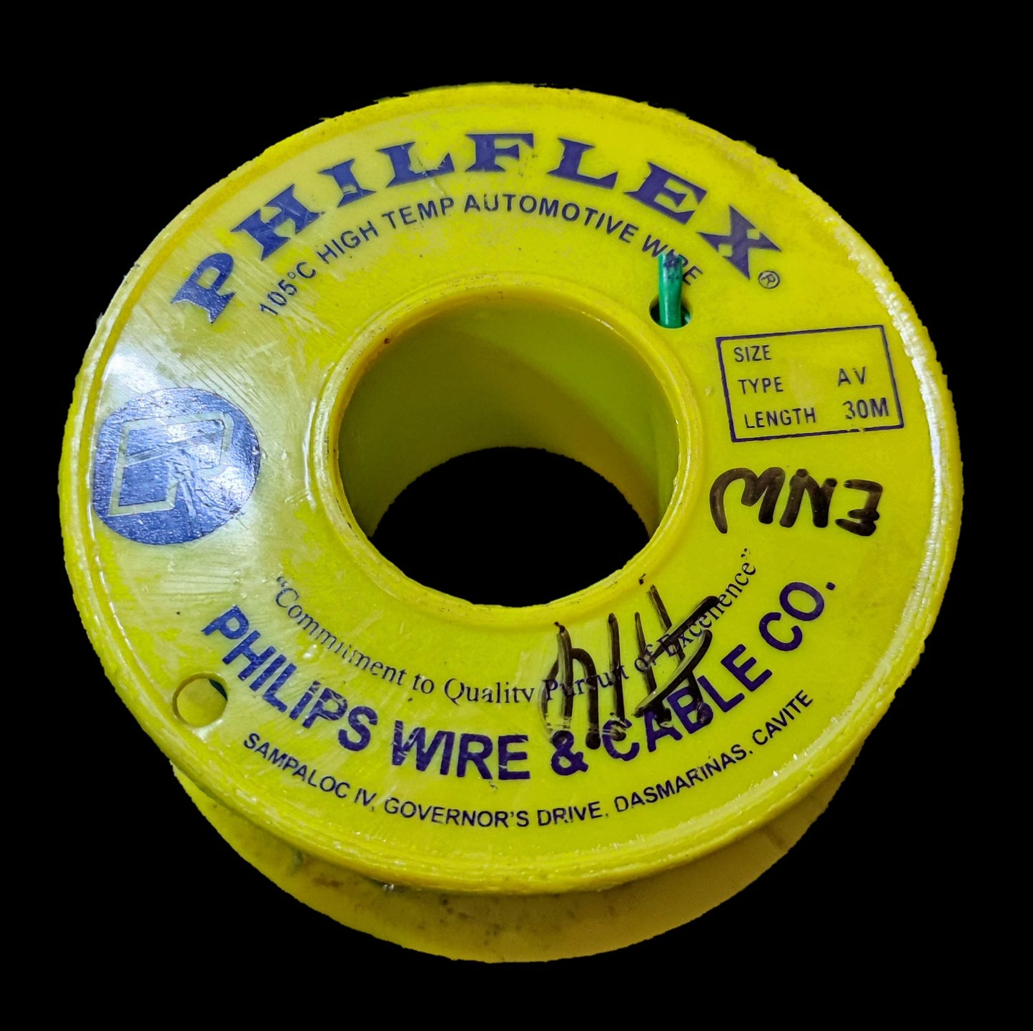 Philflex Auto Wire AWG 16 ( 1.25mm), Automotive Wire #16 (1.25mm) Green