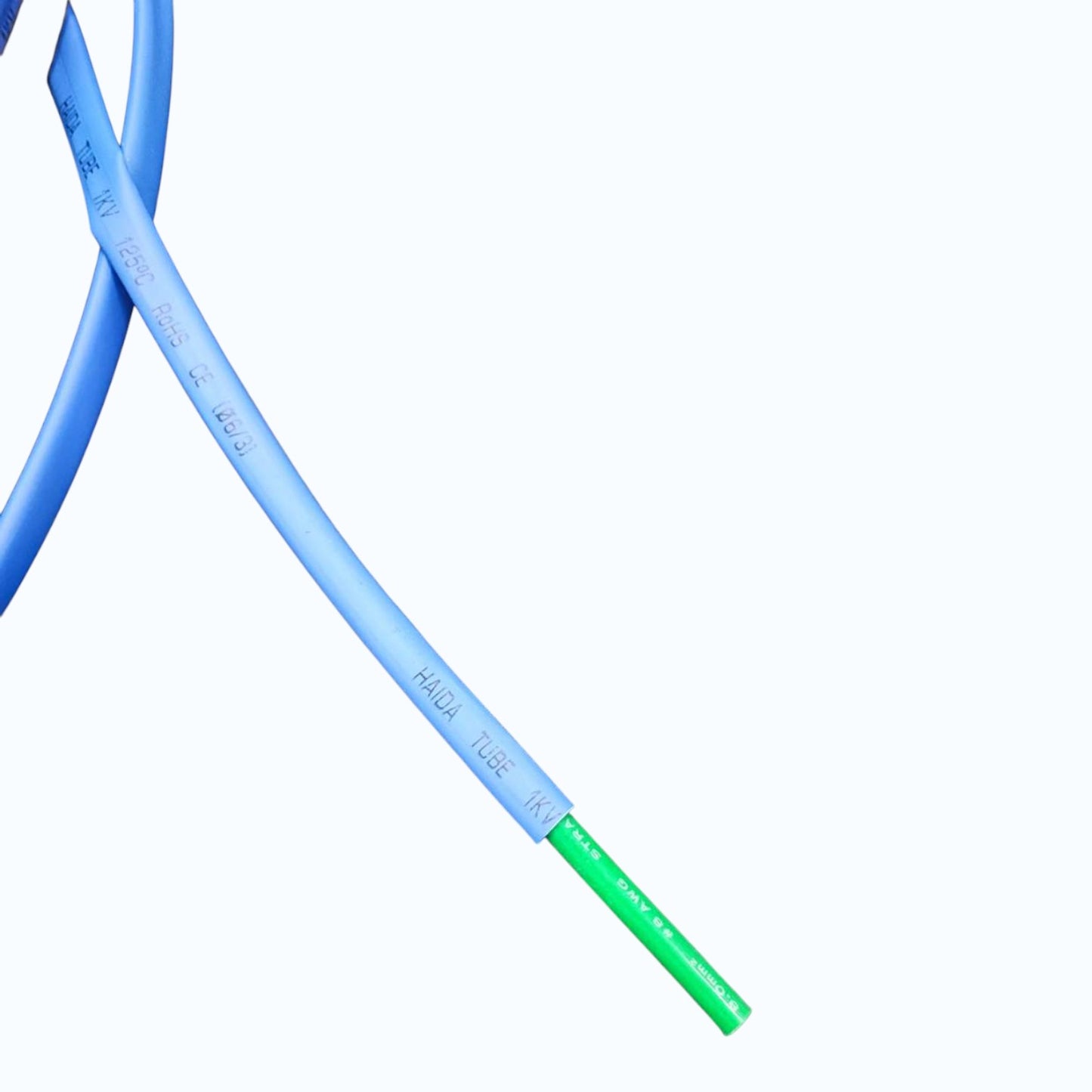 6mm shrink tube green for 8.0mm wire