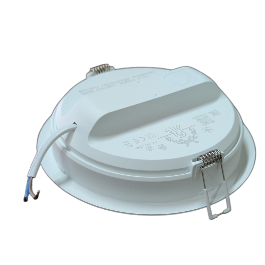 Philips 17W LED Downlight 220V Cool White 4000K 6.5" Cut Hole Size 150mmm 59466 Meson