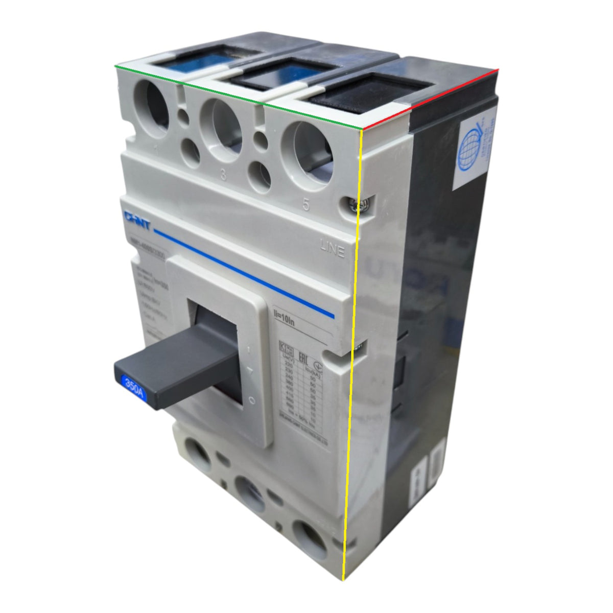 Chint 400A 3Pole Industrial Circuit Breaker MCCB 50KIAC 220V 400AF Circuit Breaker NM1-400S/3300400A