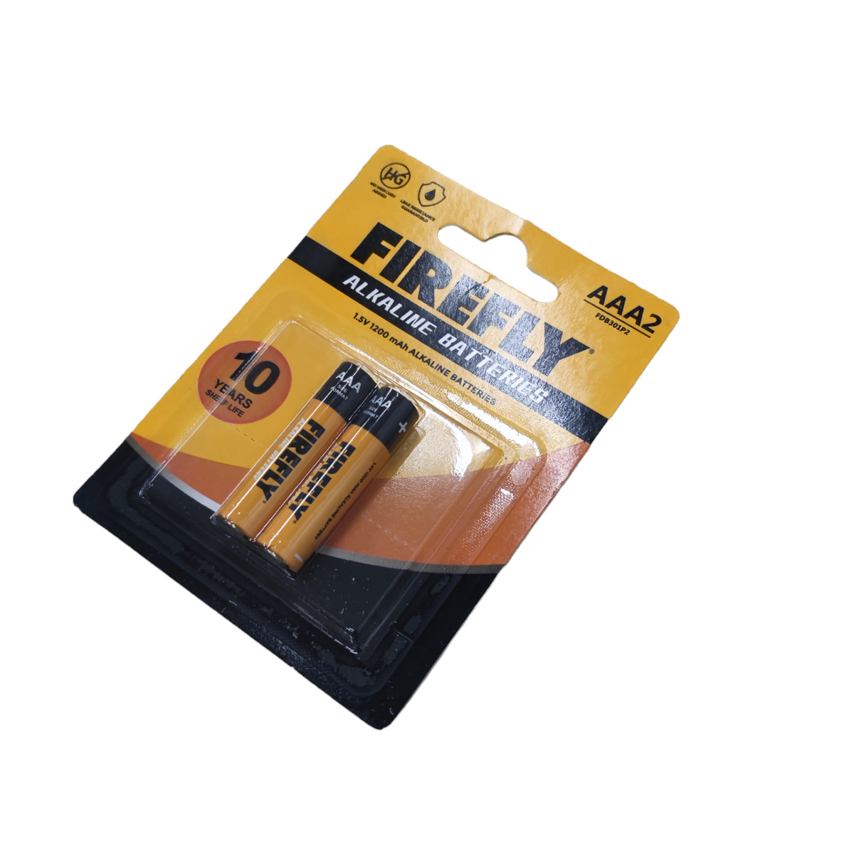 Firefly AAA Alkaline Batteries 1.5V 1200mAh FDB301P2