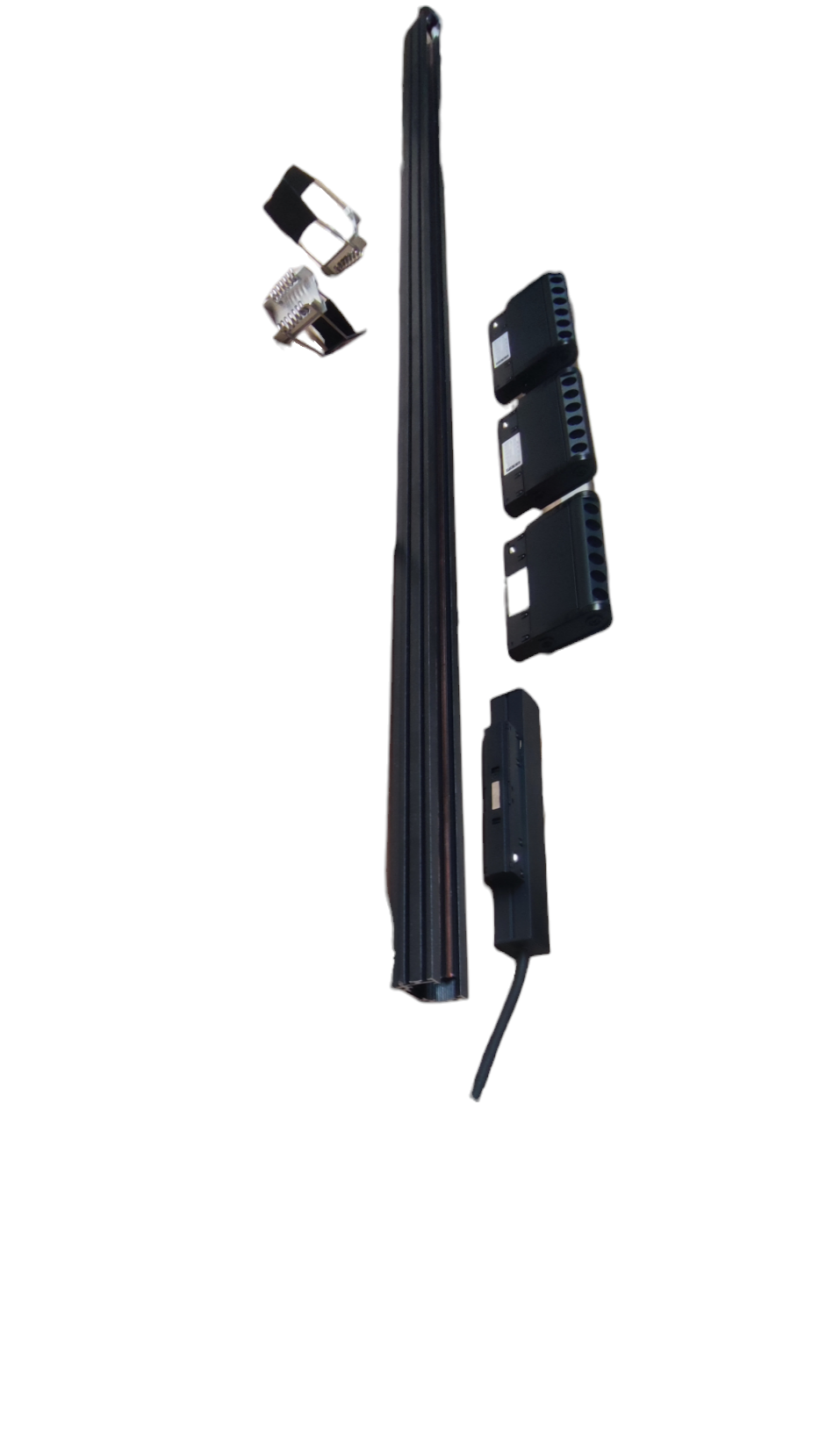 ILLUMIQ TERRA LED Magnetic Track Light 1 Meter 26mm with 3pcs 6W LED Rotary Grille Track Light 220V Daylight 6500K