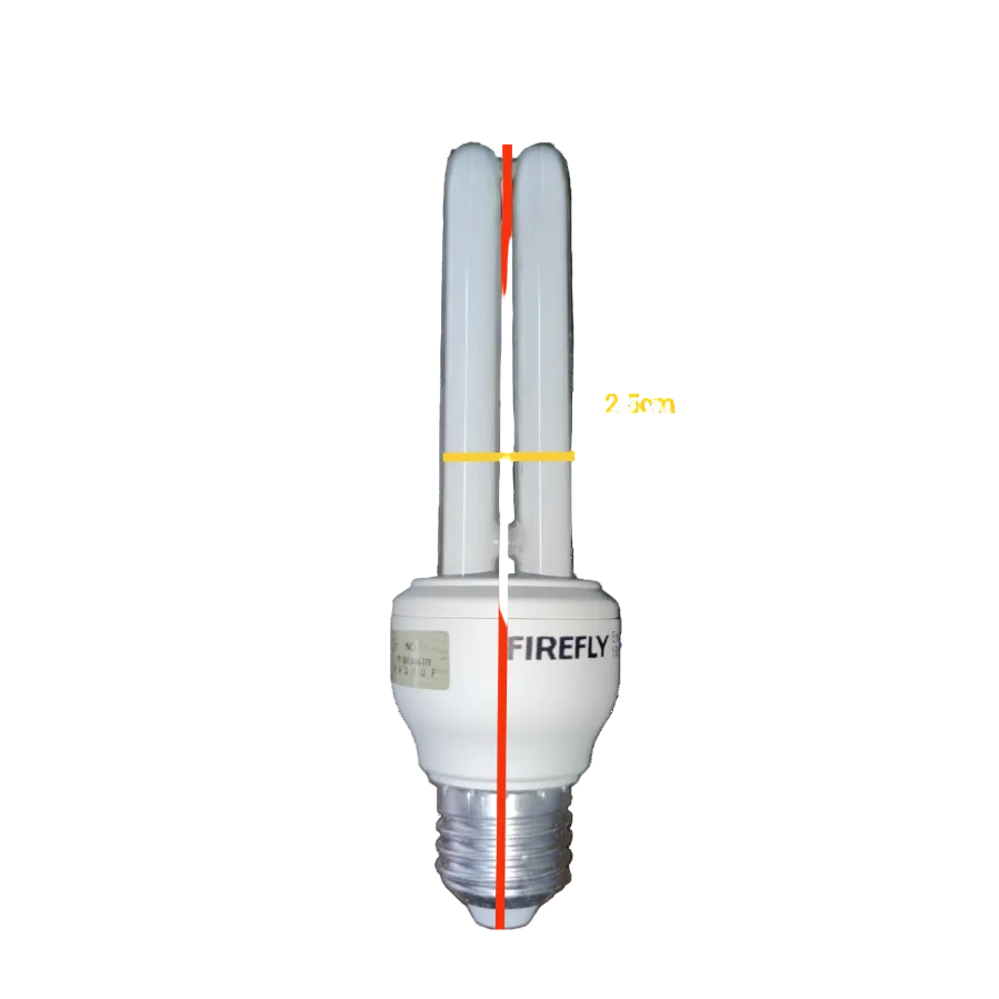 Firefly 13W CFL E27 220V 2U Warm White 3000K