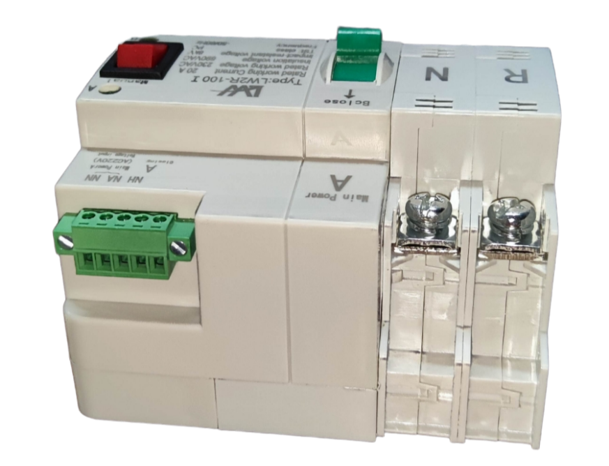 Grippes Automatic Transfer Switch 32A 2Pole Single Phase, ATS 32A 2P 220V