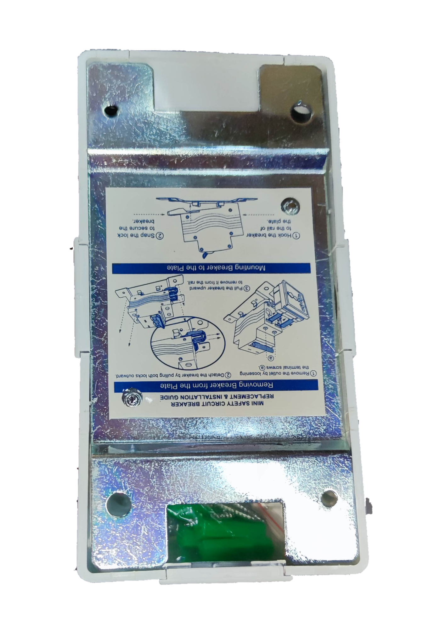 Royu 16A Circuit Breaker 220V 6KIAC with PVC Enclosure with Universal Outlet, Aircon Breaker With Cover RMB16C/O