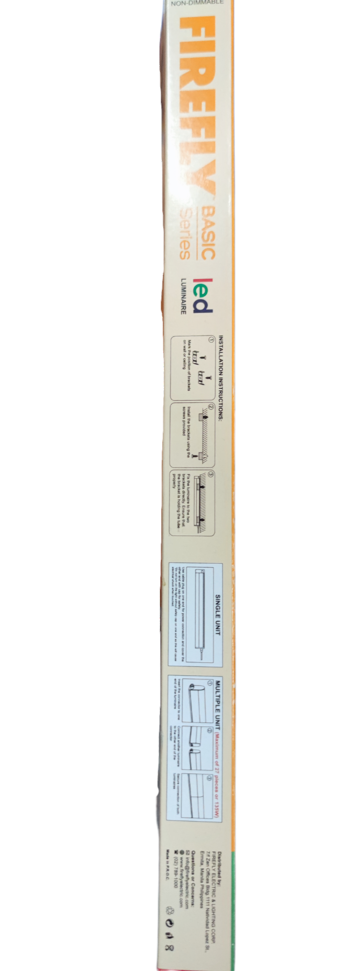 Firefly 5W LED T5 Batten 220V, 5W LED T-5 Fluorescent Fixture 220V Daylight