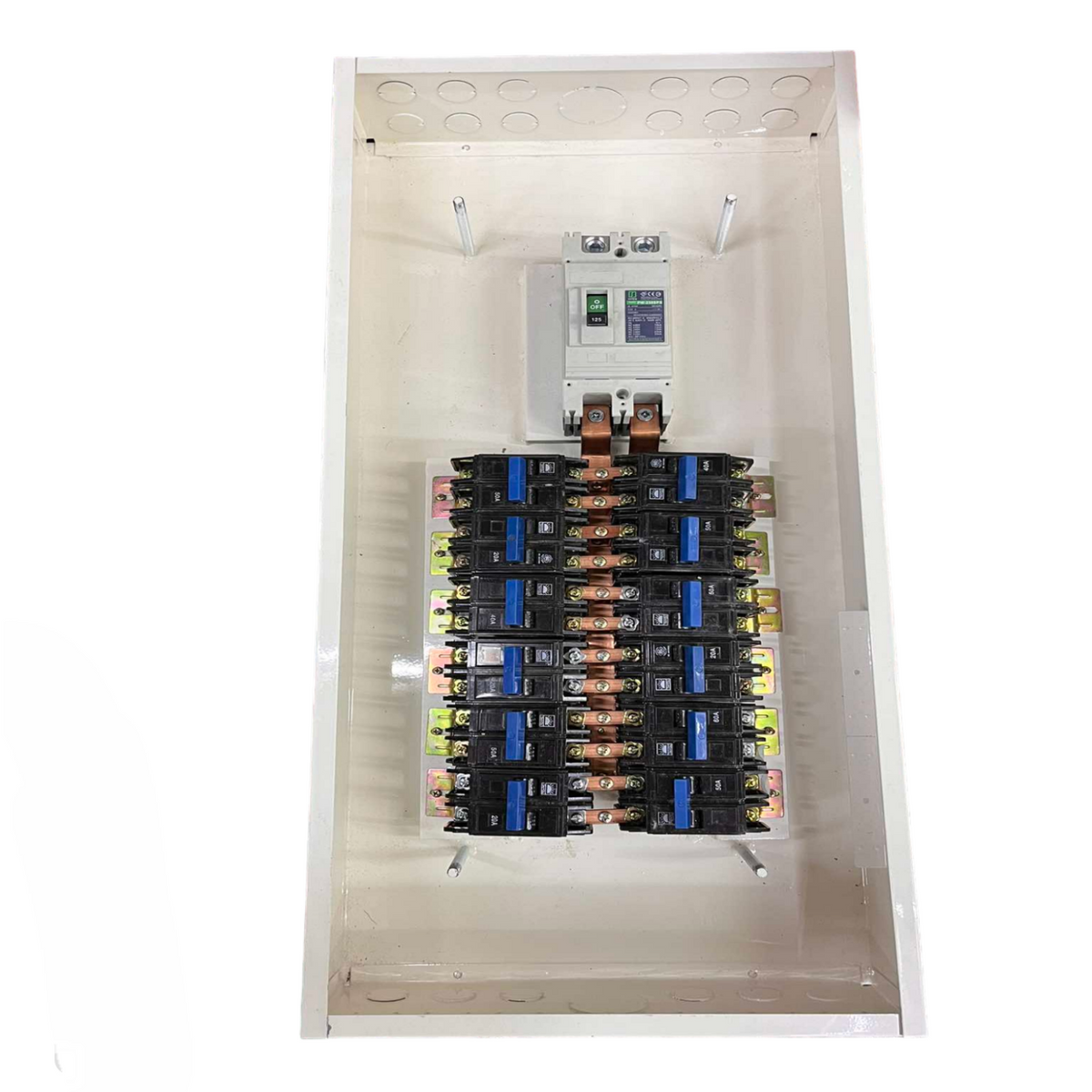 Koten & Taiyou Panel Board 250A 250SP 2Pole Main with 12 Branches 2 Pole Bolt On