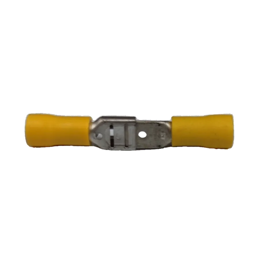 7mm spade connector with insulation head for secure electrical connections