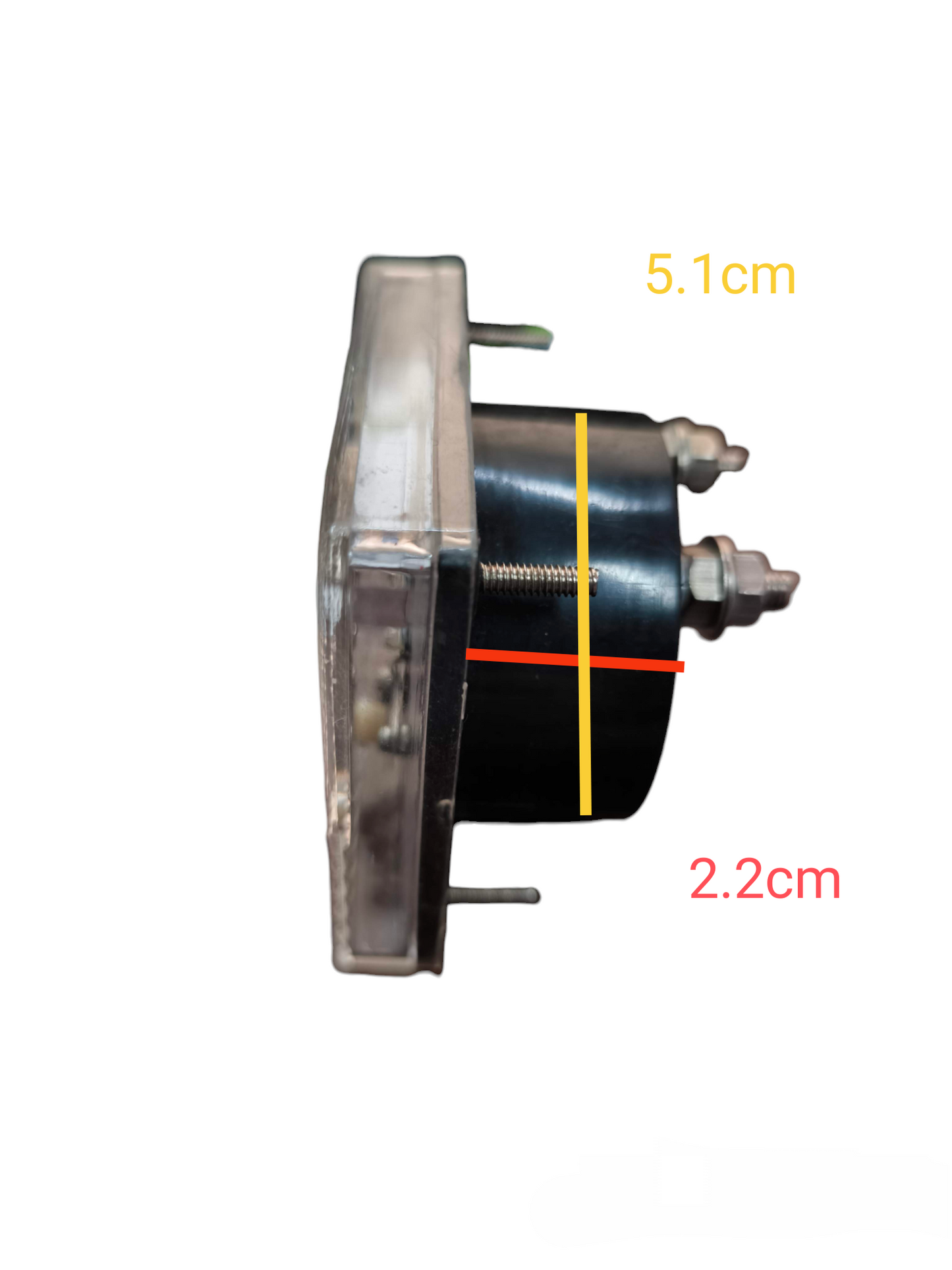 HEW 15A AC Panel Meter 65mm x 65mm 220V