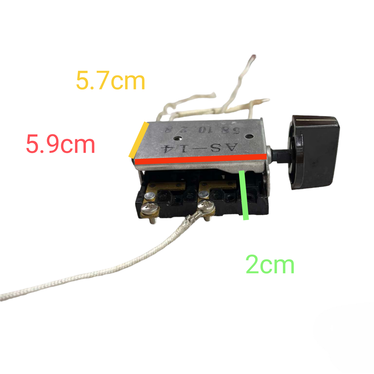 National Infinite Switch 20A 220V 4 Position Stove Switch