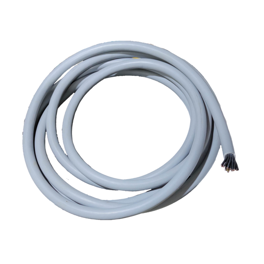 Helukabel Control Cable 1.5mm Un Shielded AWG 16 7G or 7 Cores in Different Lengths 300V AC / 500V AC Oil Resistant, Flame Retardant Acc DIn VDE 0482-332-1-2 IEC 60332-1-2, Class 5