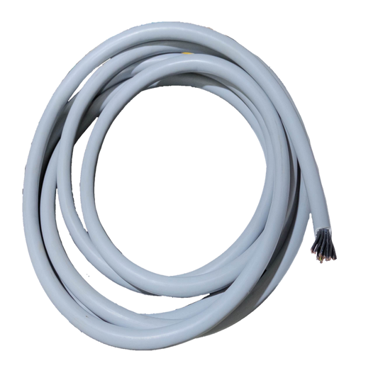 Helukabel Control Cable 1.5mm Un Shielded AWG 16 5G or 5 Cores in Different Lengths 300V AC / 500V AC Oil Resistant, Flame Retardant Acc DIn VDE 0482-332-1-2 IEC 60332-1-2, Class 5