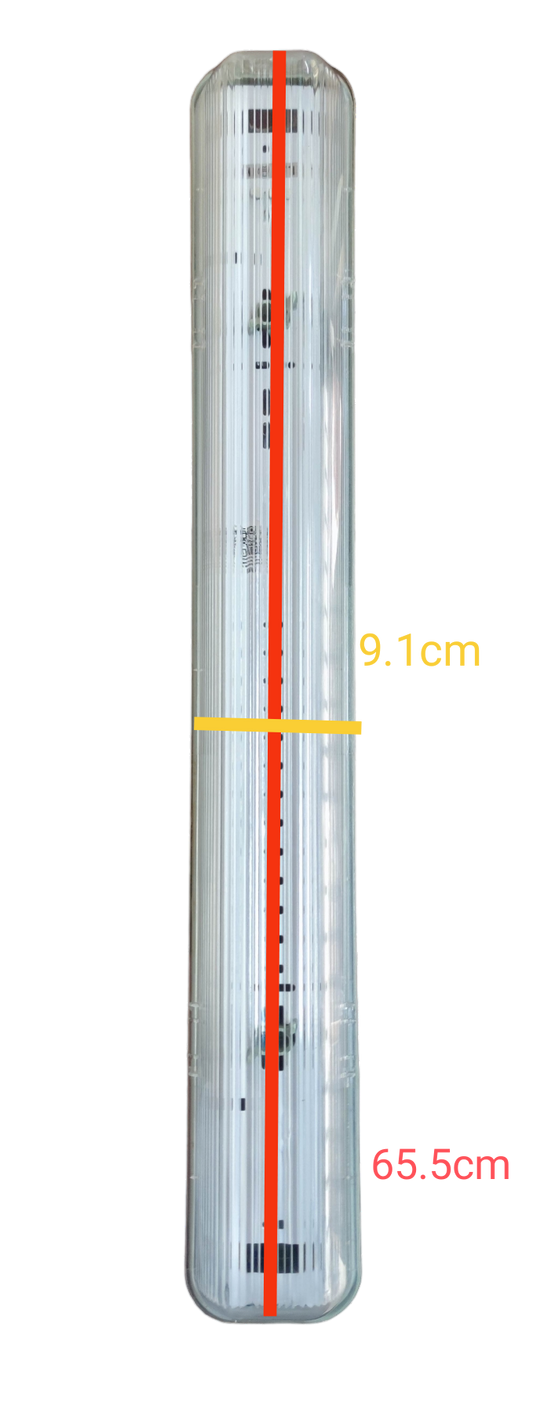 Philips Opple 8W LED weatherproof fluorescent light in a durable casing for outdoor use