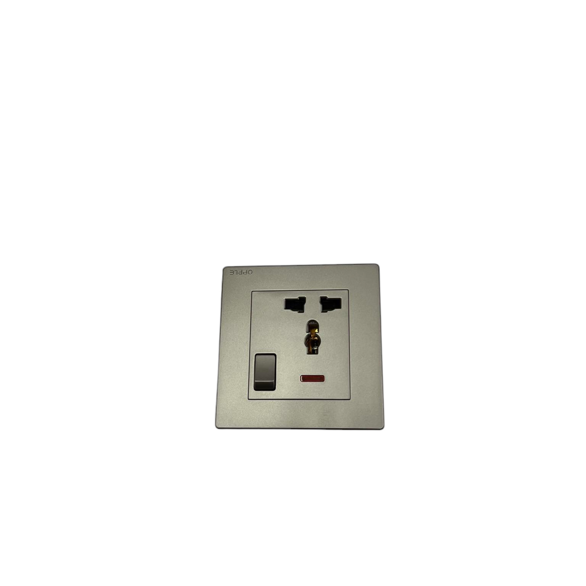 Opple Universal Outlet with Ground 16A 220V with Indicator and Switch Control and Utility Box Gray 16A 220V F021691A 86 x 86