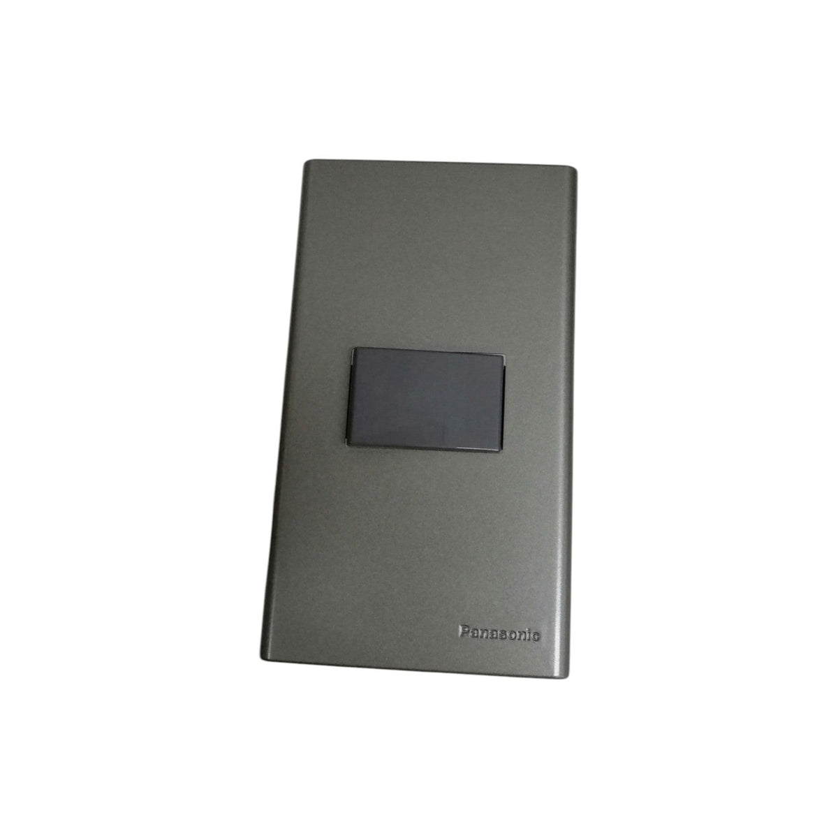 Panasonic 1 Gang 3 Way Switch with Plate Cover 16A 250V Metallic Gray WEG6801MH-1/WEG5002HK-5