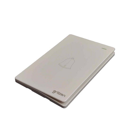 Grazen 1 Gang Door Bell Switch 16A 220V with Plate Cover GW-018 Available in Black, Grey, White and Gold