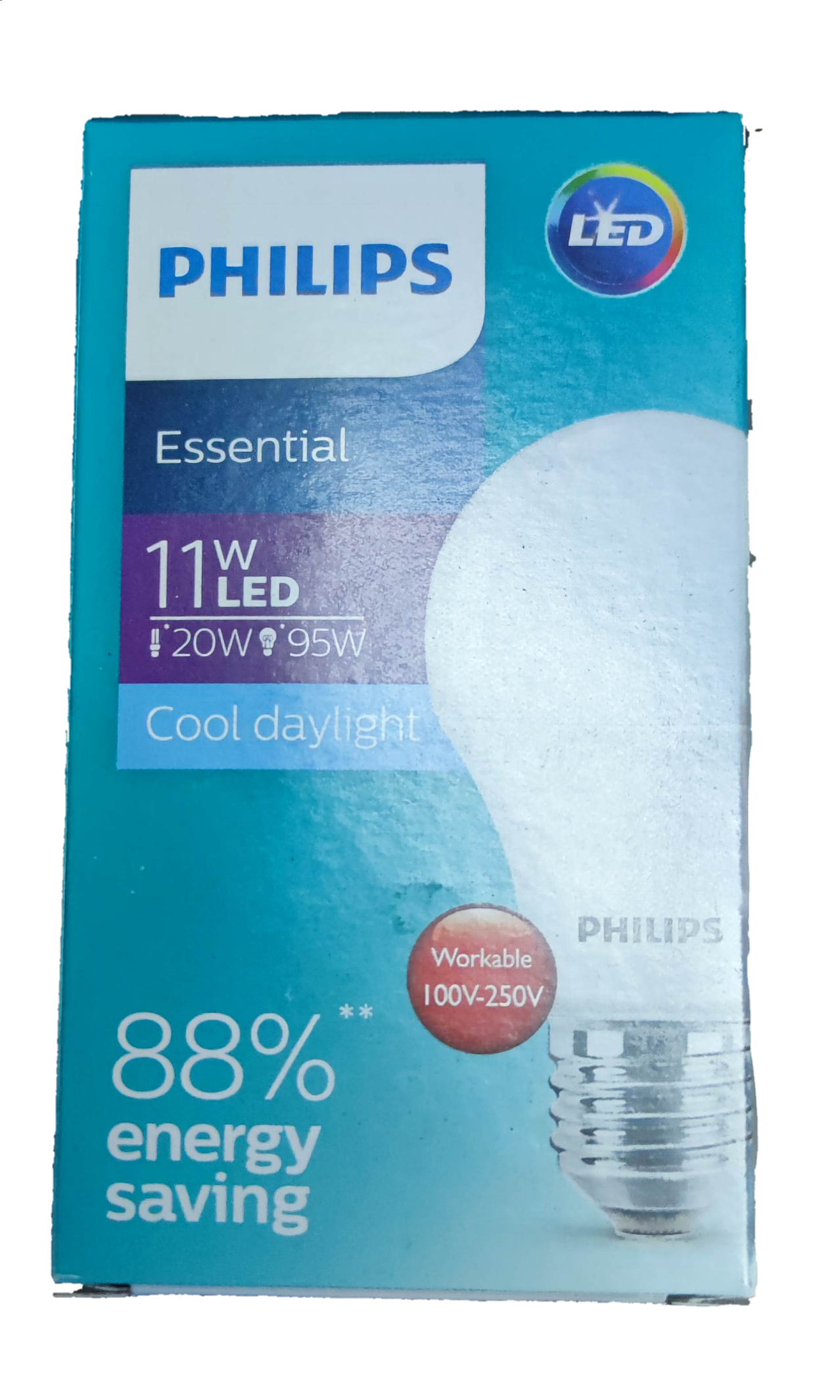 Philips 11W LED Bulb E27 220V 6500K Daylight