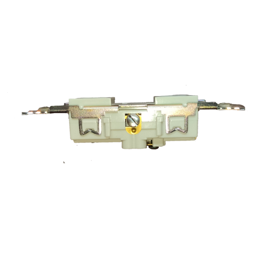Panasonic Duplex Pin Vertical w/ Ground and Strap 10A 250V, Duplex Flat Pin with Ground 10A 250V