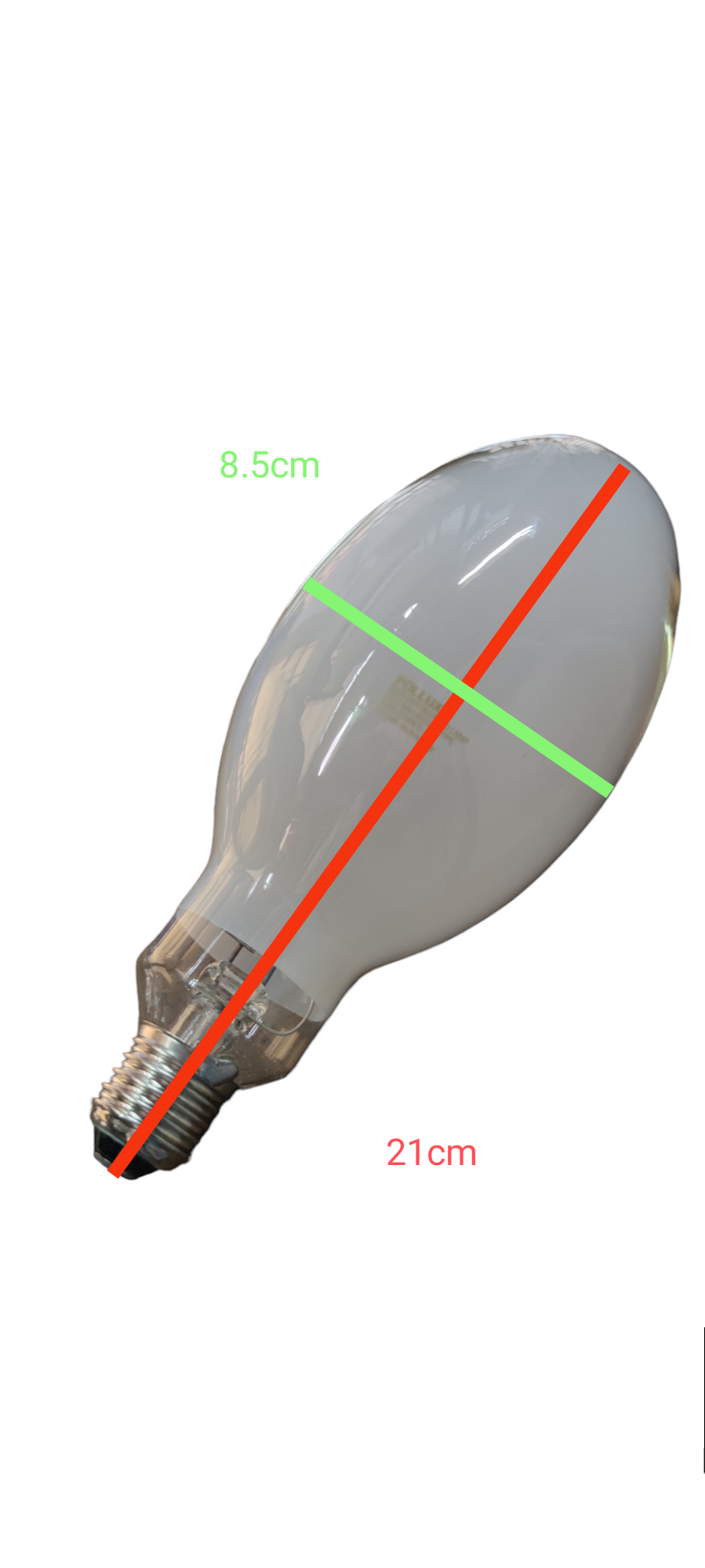 Pollux 250W Mercury Blended Lamp 220V E27, Mercury Bulb
