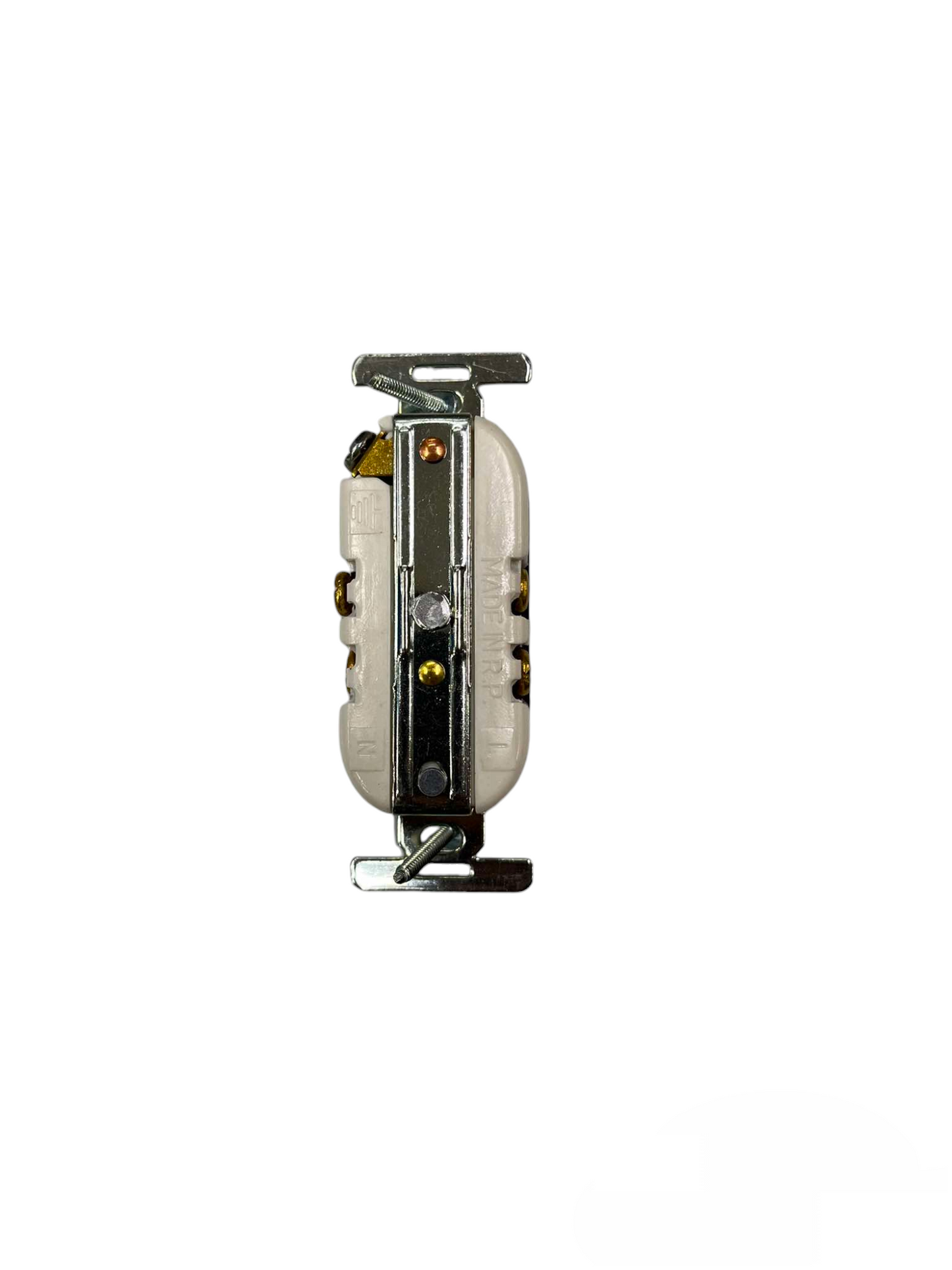 Eagle Duplex Universal Outlet with Ground 15A 250V CAT 828B