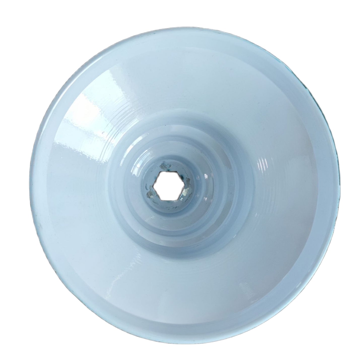 Amco Lamp Cover 16 Inches Shallow Type with E27 Socket Arm and Claw Foot Mounting, Sombrero Green Lamp Reflector