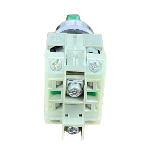 Auspicious Illuminated Selector Switch Green 3 Position 22mm 3A 220V